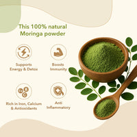 100% Natural Moringa Powder